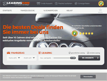 Tablet Screenshot of leasingtime.de